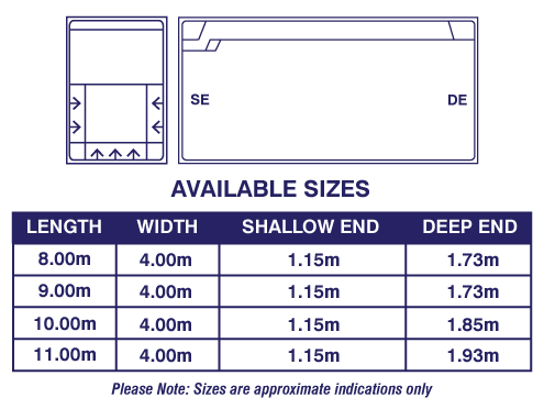 hampton-pool-spa-wader-size-diagram