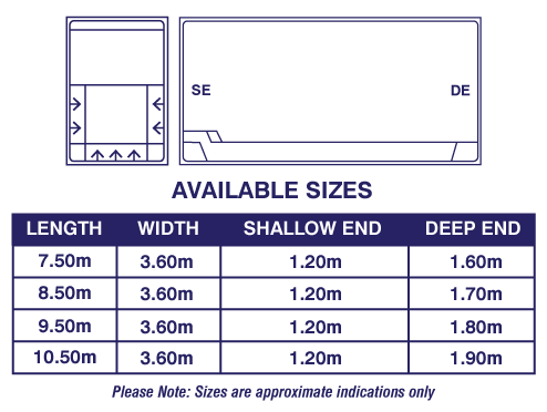 horizon-pool-spa-wader-size-diagram